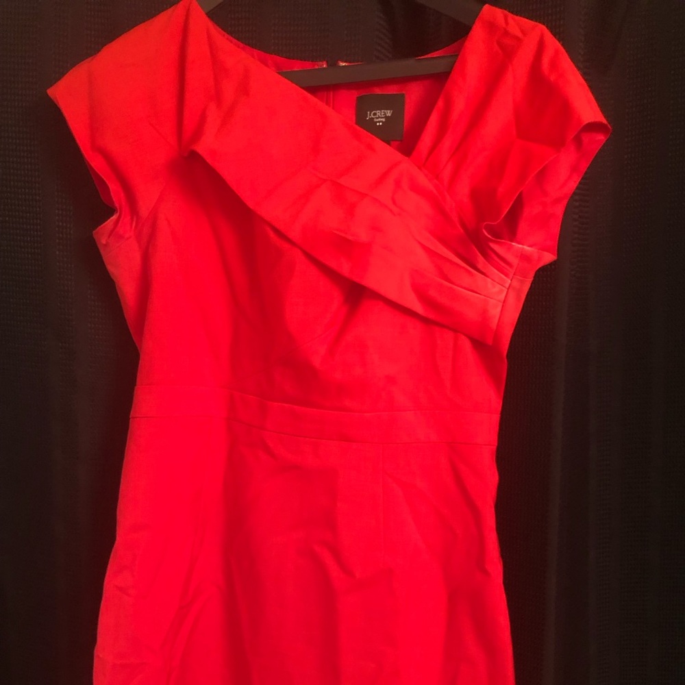 Formal Red Dress J crew size medium